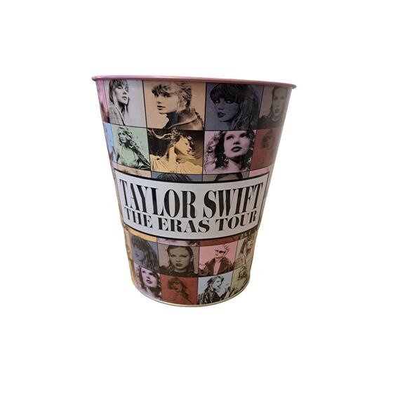 Taylor Swift AMC Popcorn Tin Pink The Eras Tour Merch - Picture 3 of 4